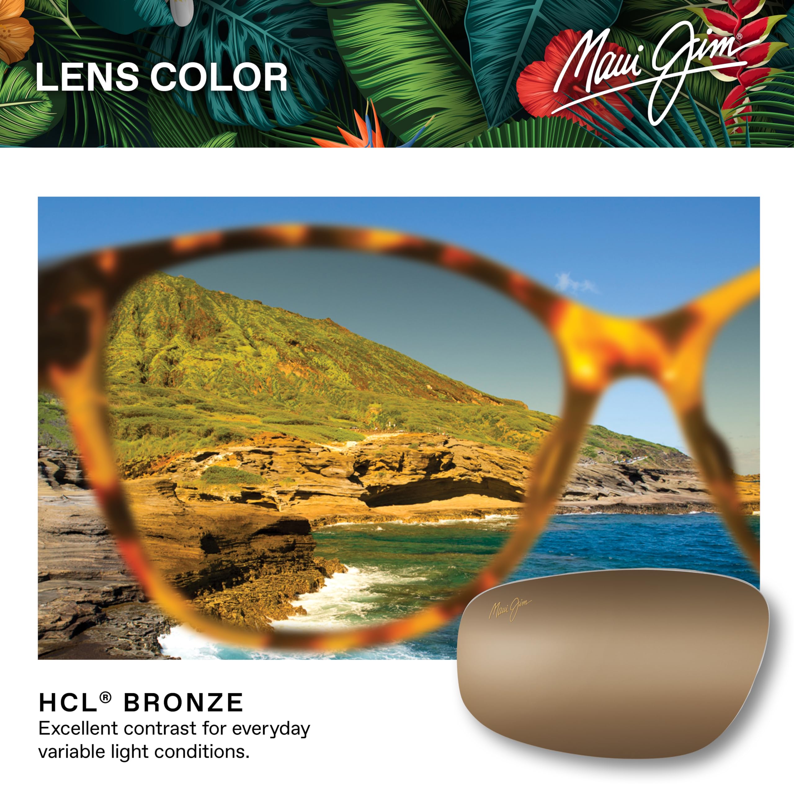 Maui Jim Koki Beach Polarized Reading Sunglasses for Women - Beach & Driving