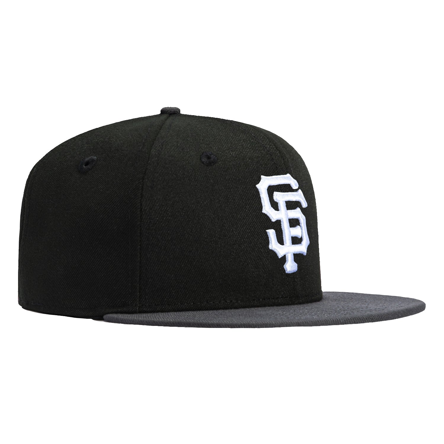 New Era 59Fifty San Francisco Giants Baseball Cap - Black & Graphite Adjustable Snapback Hat for Men & Women | Perfect for Baseball Games, Streetwear Fashion & Sports Fans