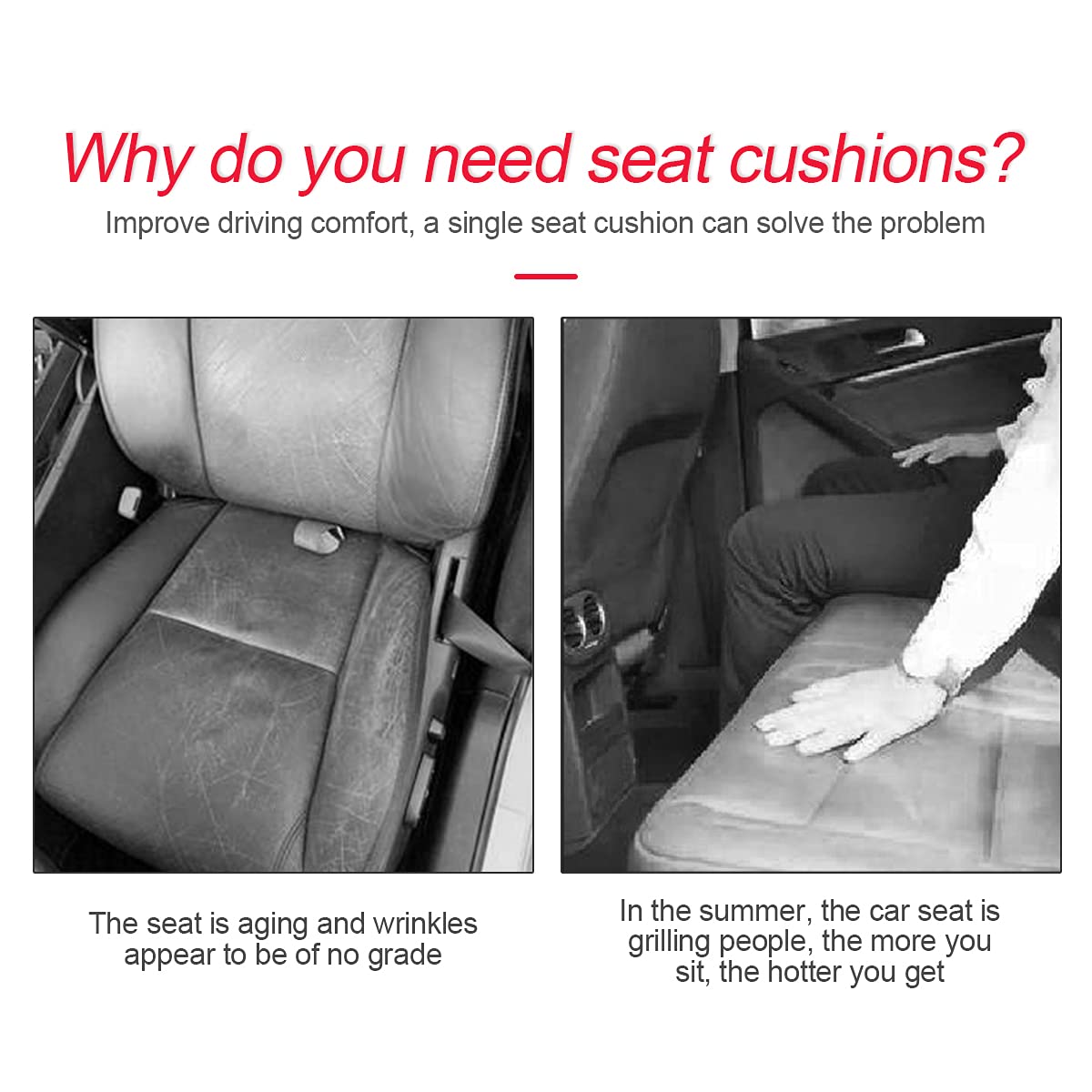 Premium Moly Magnolia Leather Car Seat Cover & Protector - Universal Fit for 90% Cars & SUVs, Comfortable Cushion for Men & Women (Coffee Brown) - Perfect for Road Trips, Daily Commutes & Luxury Interior Upgrade