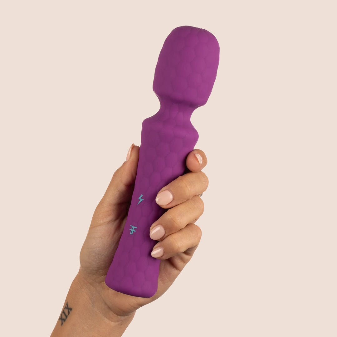 Femme Funn Ultra Wand - Flexible Head Massager for Women | G-Spot & Clitoral Stimulation | Waterproof & Rechargeable Adult Toy for Solo Play & Couples Use