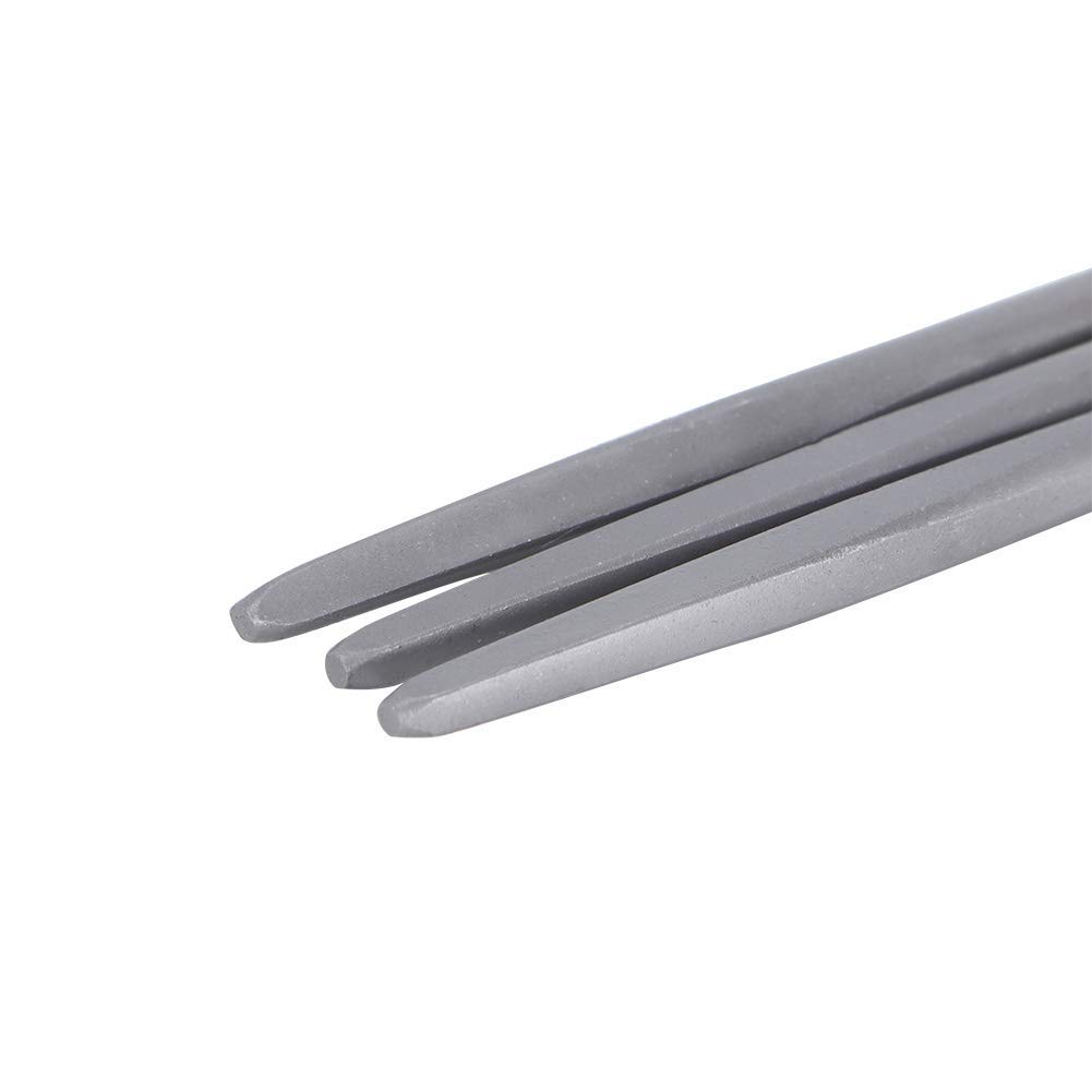 Yosoo 3-Piece Round Chainsaw Chain Sharpening File Set - 4mm/5/32in Steel Files for Lawn Mowers, Trimmers & Chainsaws - Perfect for DIY Garden Tool Maintenance & Professional Wood Cutting