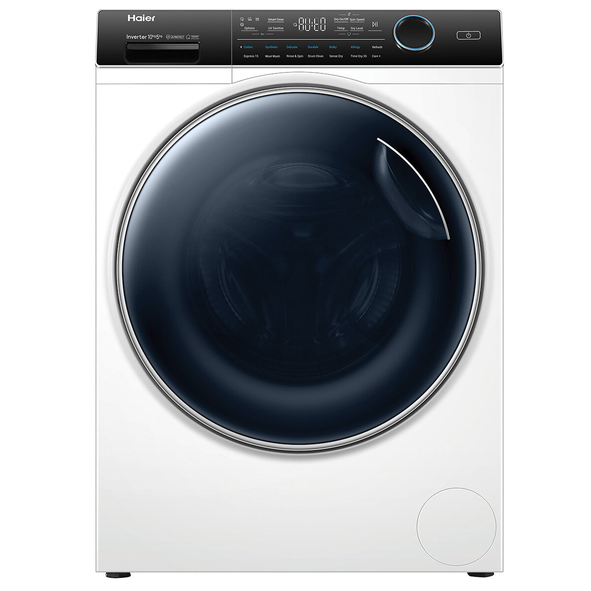 Haier 500 Series 10kg/5kg Washer Dryer Combo HWD1050AN1 - Energy Efficient Front Load Laundry Machine for Apartments & Small Homes | Perfect for Space Saving & Convenient Washing/Drying