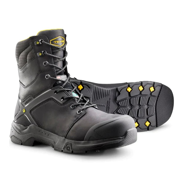 Terra Men's Carbine 8 Waterproof Composite Toe CSA Certified Work Boots - Safety Shoes for Construction, Warehouse & Outdoor Work TR0A4TCR