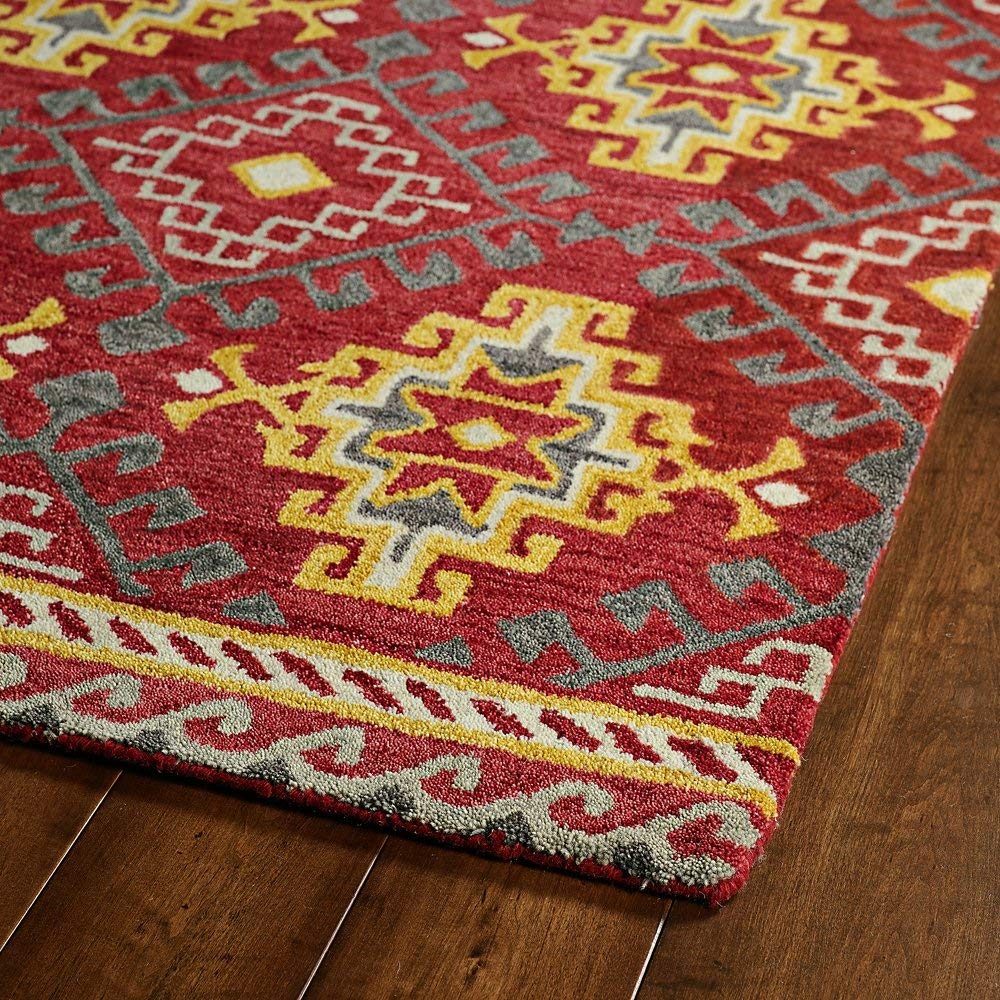 Kaleen Rugs Global Inspirations Handmade Area Rug 5' x 7' 9