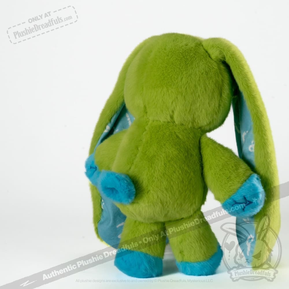 Plushie Dreadfuls Dyscalculia Rabbit - Soft Stuffed Animal Toy for Kids & Adults, Comfort Plush for Anxiety Relief, Math Learning Aid, Unique Gift for Neurodiversity Awareness