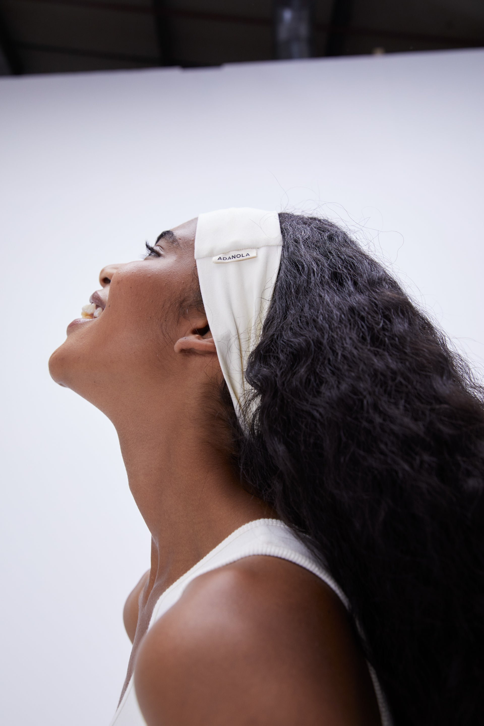 Premium Jersey Headband - Soft & Stretchy Cream Headband for Women & Girls - Perfect for Workouts, Yoga, Running & Everyday Wear