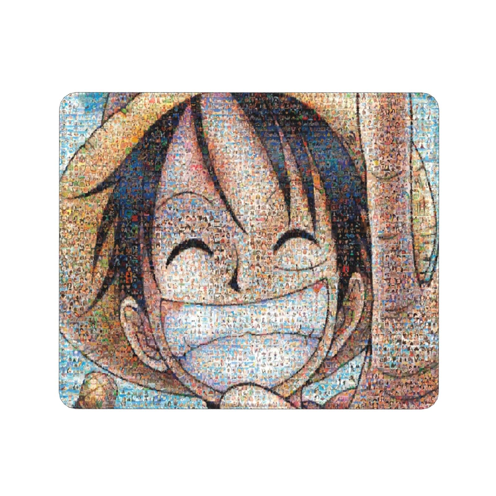 Anime Gaming Mouse Pad - Non-Slip Rubber Square Mouse Mat for Office, Laptop & Computer - Perfect for Work, Gaming & Home Use