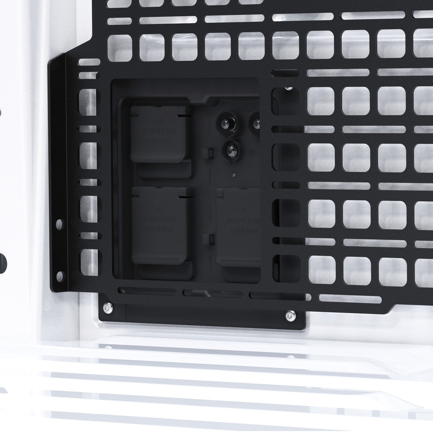 21-24 Ford F150 BuiltRight Bedside Rack System - 4 Panel Kit | Heavy Duty Truck Storage Solution for Tools & Gear | Perfect for Off-Roading, Camping & Work Sites
