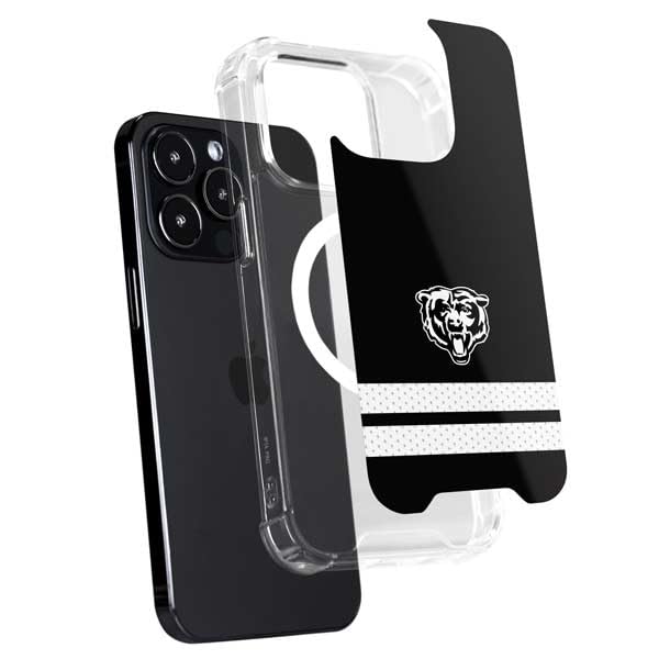 Official NFL Chicago Bears Shutout Design MagSafe Phone Case for iPhone 15 Pro Max - Durable Protection with Strong Magnets for Wireless Charging | Perfect for Game Days, Travel & Everyday Use