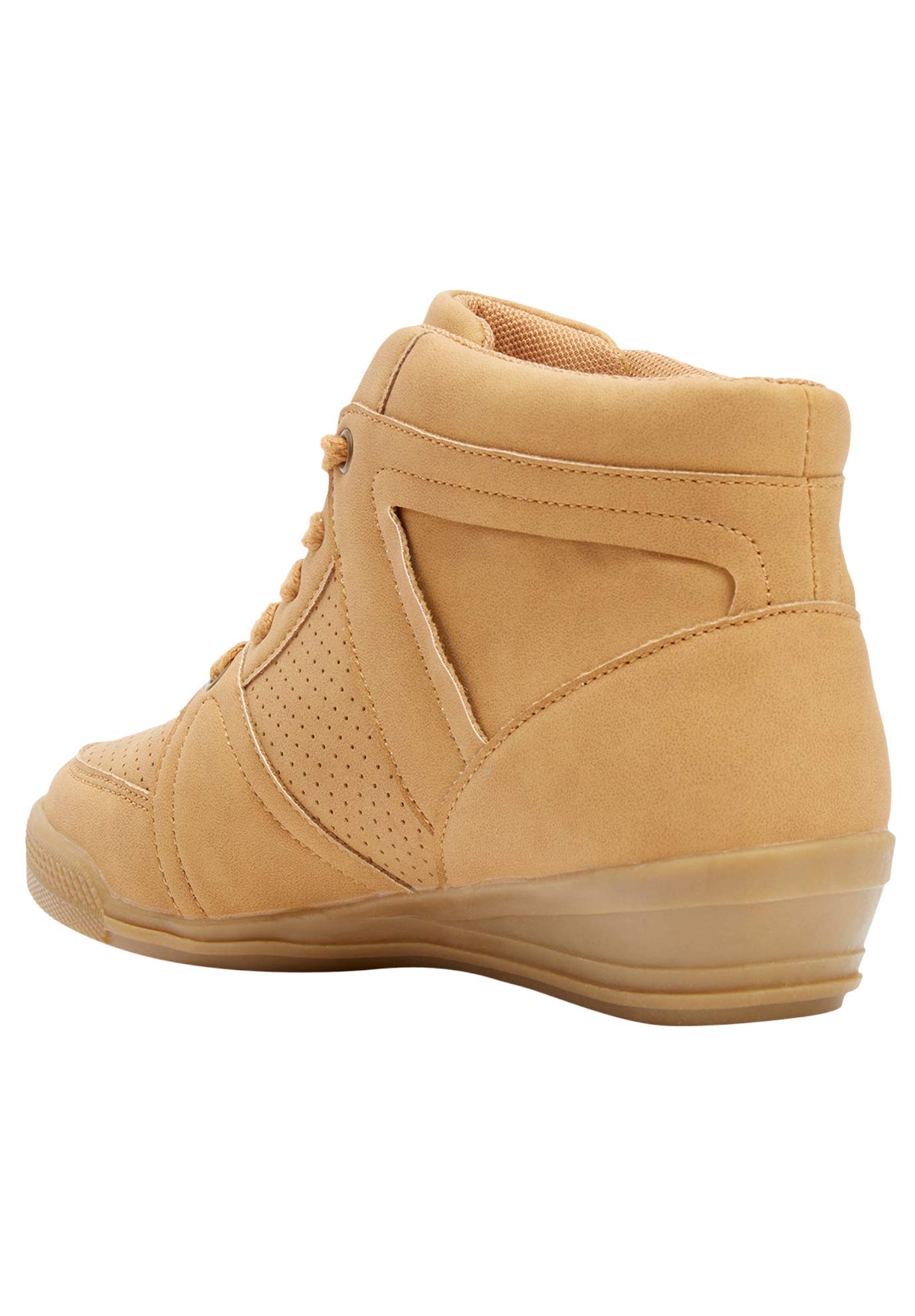 Comfortview Women's Wide Width The Honey Sneakers - Comfortable Walking Shoes for Women with Wide Feet - Perfect for Walking, Running, and Everyday Wear