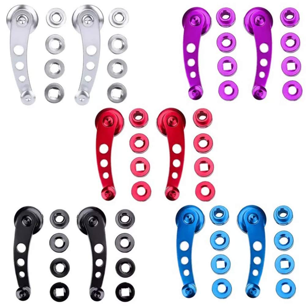 Universal Aluminum Car Window Crank Handle Kit - Hand Crank Opener for RV, Truck & Auto Door Windows - Durable Blue Winders & Accessories for Smooth Operation