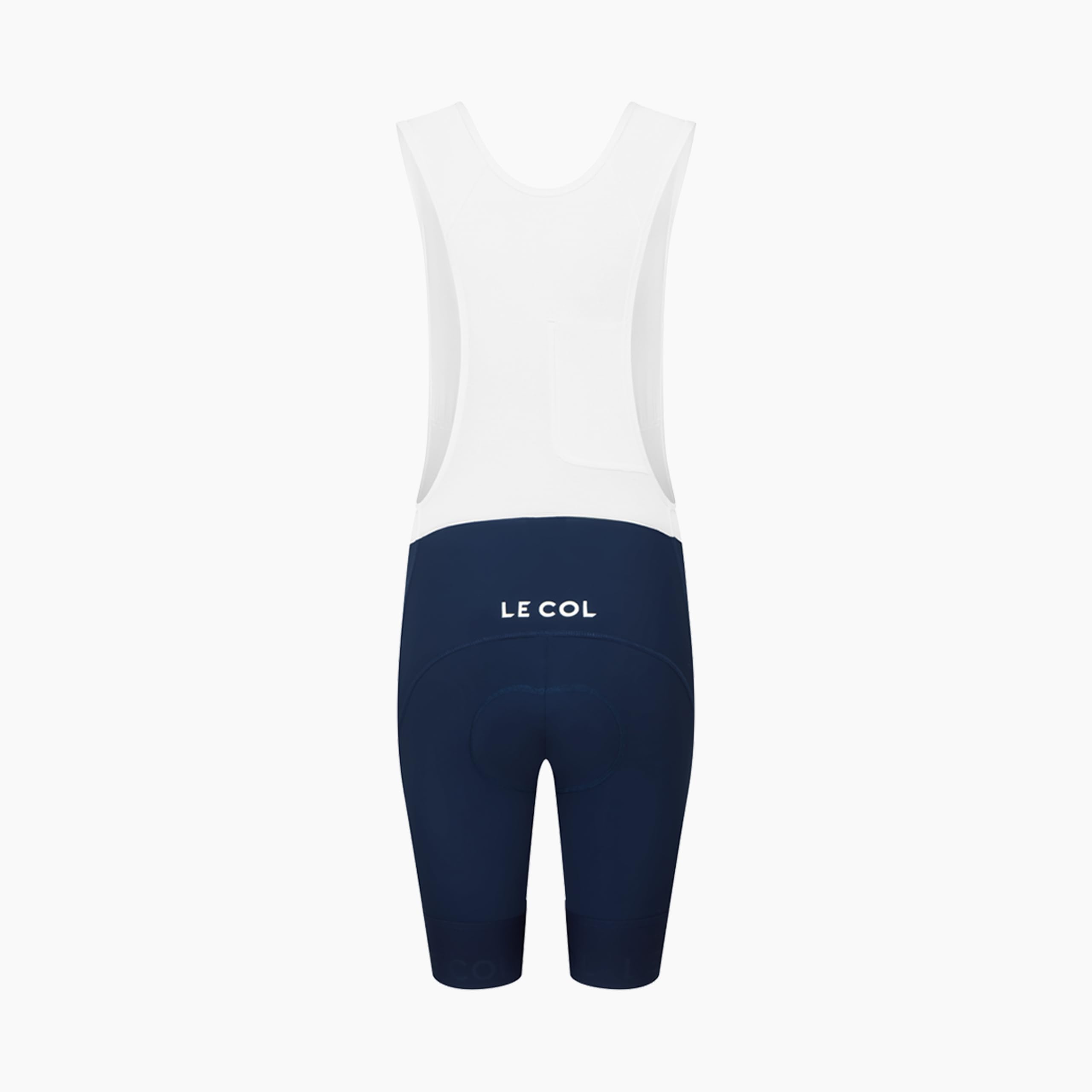 Women's Pro Bib Shorts II - Padded Chamois Cycling Shorts with Lightweight Breathable Fabric for Road & Mountain Biking | US Size Medium (Alpha, Regular Fit) in Navy/White | Perfect for Long Distance Rides & Training Sessions