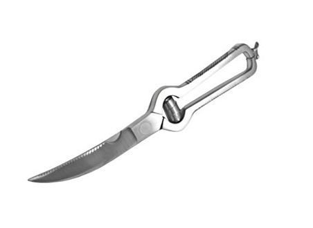 Premium Stainless Steel Poultry Shears - Heavy Duty Kitchen Scissors for Cutting Chicken, Turkey & Meat - Bethany Housewares 250 Series - Perfect for Butchers, Chefs & Home Cooking
