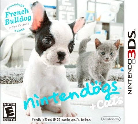 Nintendogs + Cats: French Bulldog & New Friends - Fun Virtual Pet Simulation Game for Kids & Adults - Perfect for Family Game Night & Relaxing Playtime