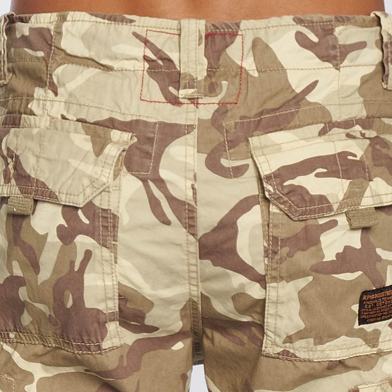 Alpha Industries Men's Cargo Shorts - Durable Military Style Tactical Shorts with Multiple Pockets | Perfect for Outdoor Adventures, Hiking, and Casual Wear