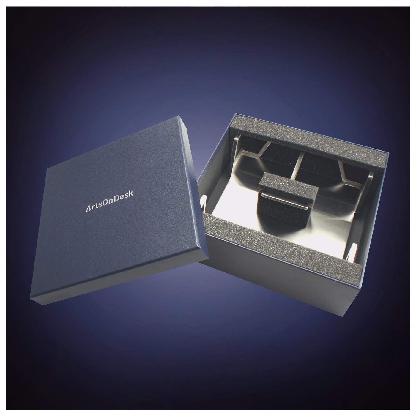Stainless Steel Modern Art Napkin Holder - St216 Satin Finish for Dinner, Luncheon & Paper Napkins | Perfect for Christmas, Thanksgiving & Holiday Gifting | Elegant Table Organizer for Home & Restaurant Use