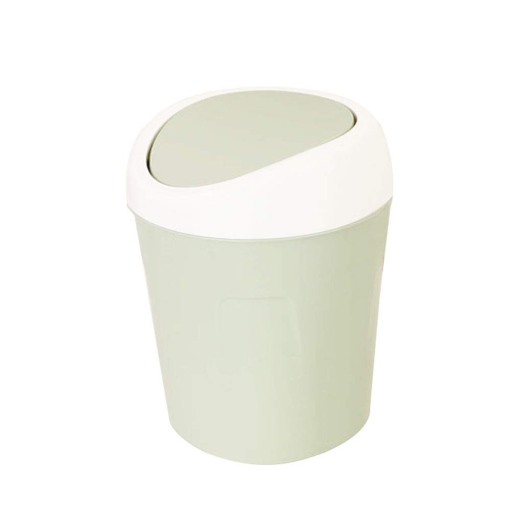 Eco-Friendly Mini Recycler Bin - Green Desktop Trash Can for Home, Office, Bedroom & Living Room | Perfect for Paper Waste, Small Debris & Hideaway Storage | Indoor & Outdoor Use