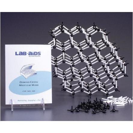 Diamond Crystal Molecular Model Kit for Chemistry Labs - Perfect for Classroom Teaching & STEM Education