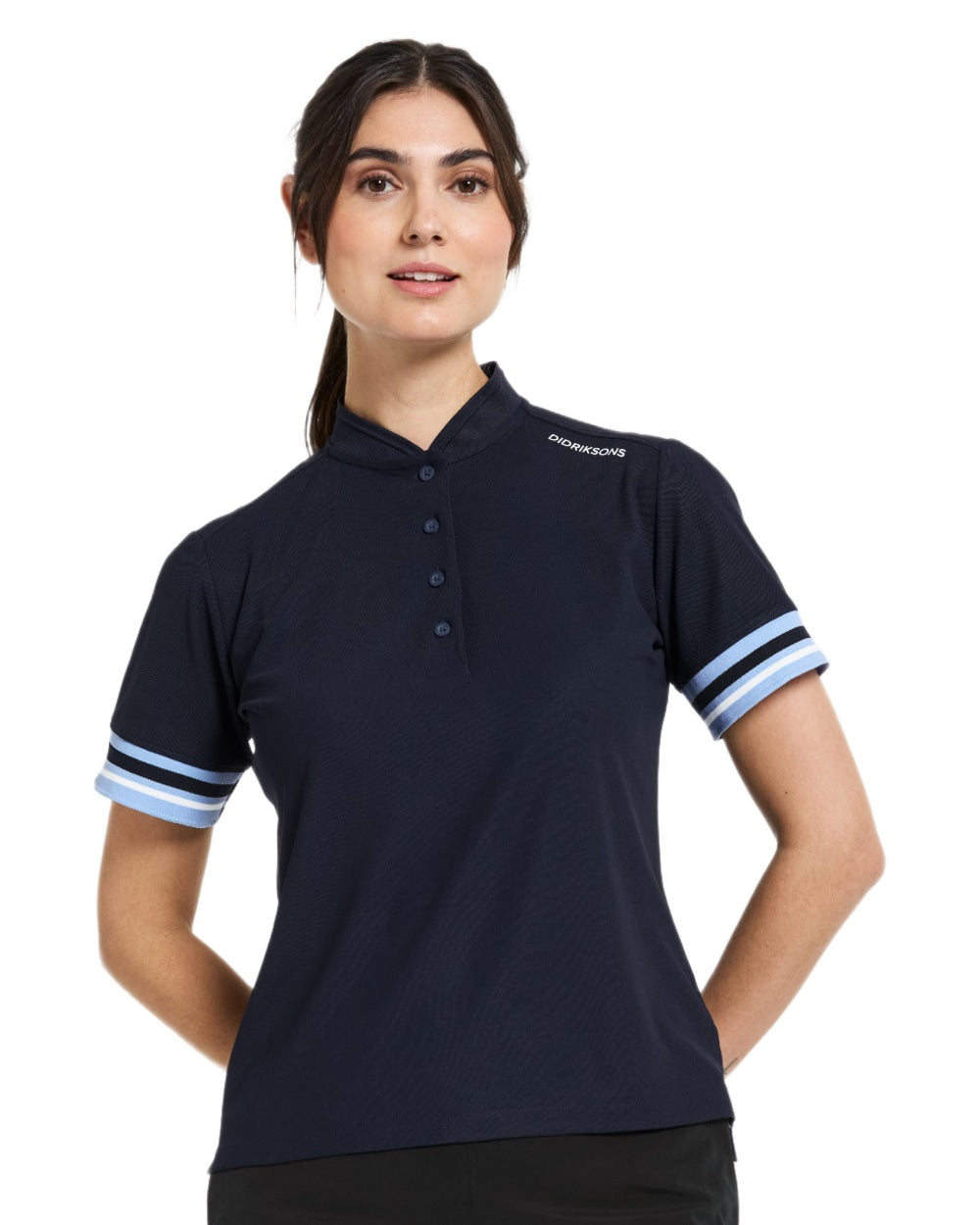Didriksons Women's Patty Polo T-Shirt - Comfortable & Stylish Casual Wear for Outdoor Activities & Everyday Use