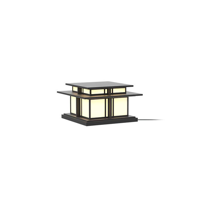 Boilyn Modern Outdoor Pillar Light - Waterproof LED Post Light for Garden, Patio, Pathway - Energy Efficient Landscape Lighting for Home Exterior & Yard Decor
