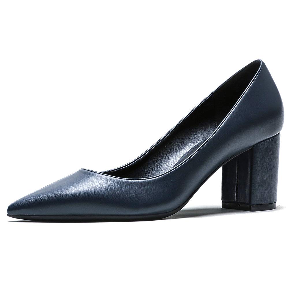 Elegant Women's Mid Heel Pumps 6.5CM - Comfortable Office Work Shoes & Party Dress Shoes for Women
