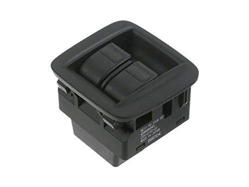 Black Interior Front Window Switch - Compatible with 1999-2000 Mazda Miata Base | Power Window Control Replacement | Perfect for Car Repair & Maintenance