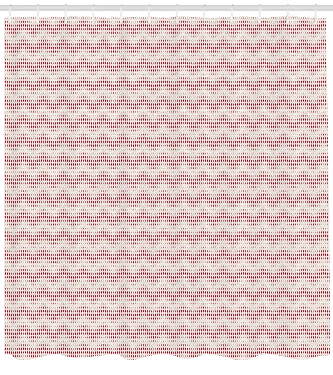 Ambesonne Modern Geometric Dots Shower Curtain - Extra Wide 105
