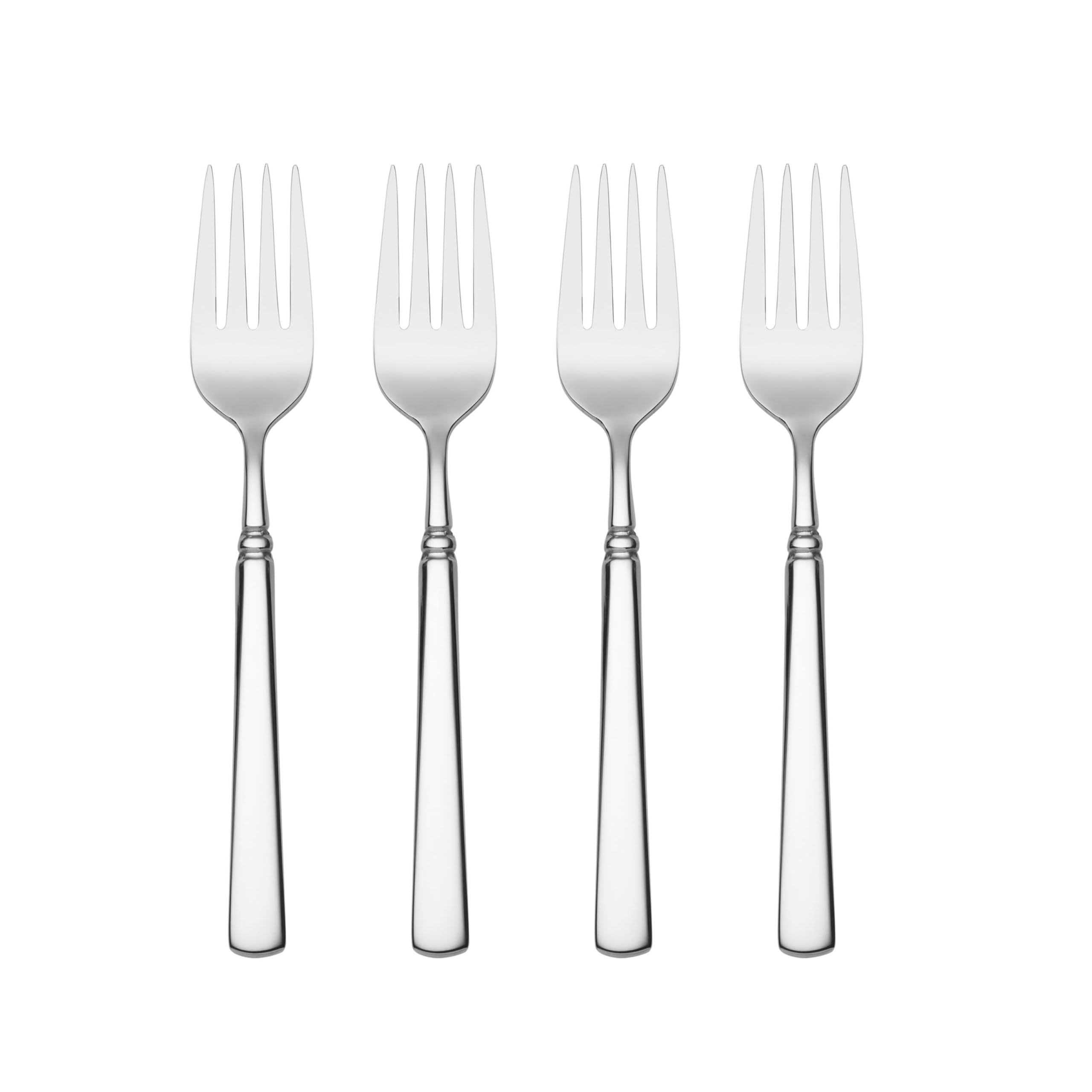 Oneida 2267004D Easton Fine Flatware Salad Forks, Set of 4 - Premium Stainless Steel Dinnerware for Restaurants, Weddings & Elegant Dining