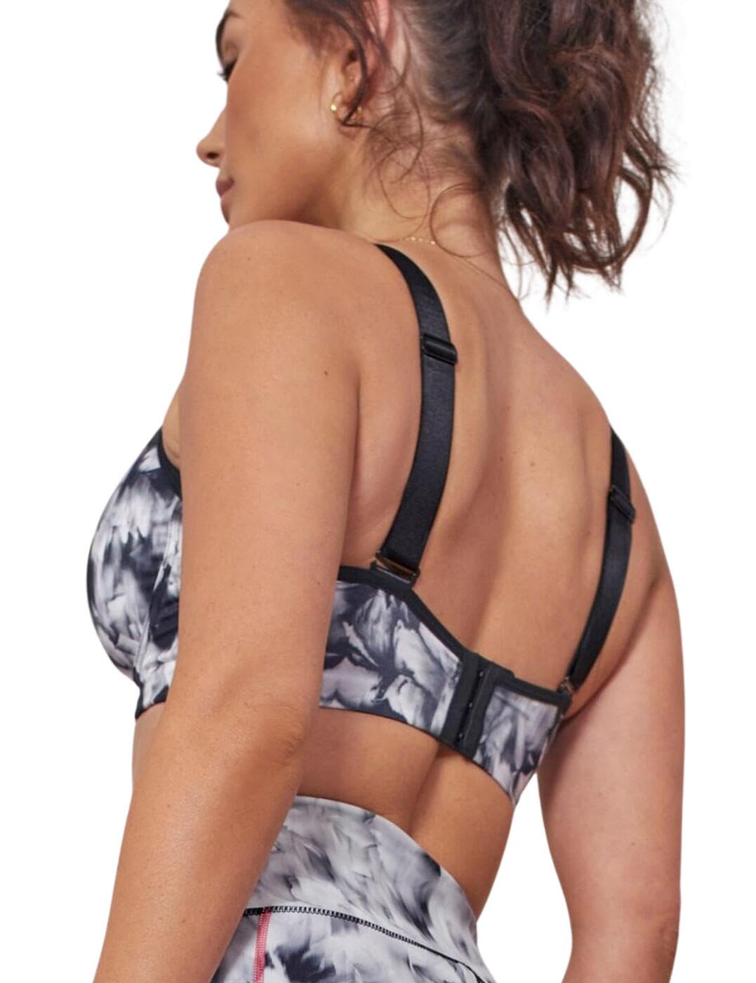 Pour Moi Jenn Convertible High Impact Underwire Sports Bra - Supportive Workout Bra for Running, Yoga & Gym - Comfortable & Breathable Activewear for Women