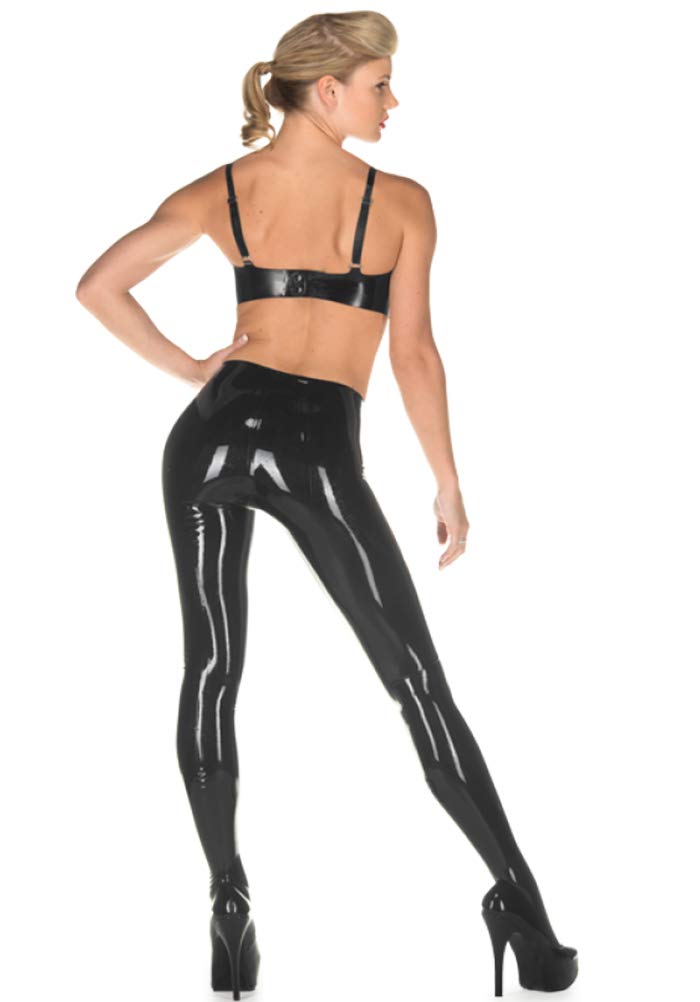 Premium Latex Rubber Leggings for Women - 0.4mm Thick Red Fetish Pants | Sexy Costume, Fetish Wear & Latex Fashion for Parties, Cosplay & Nightlife