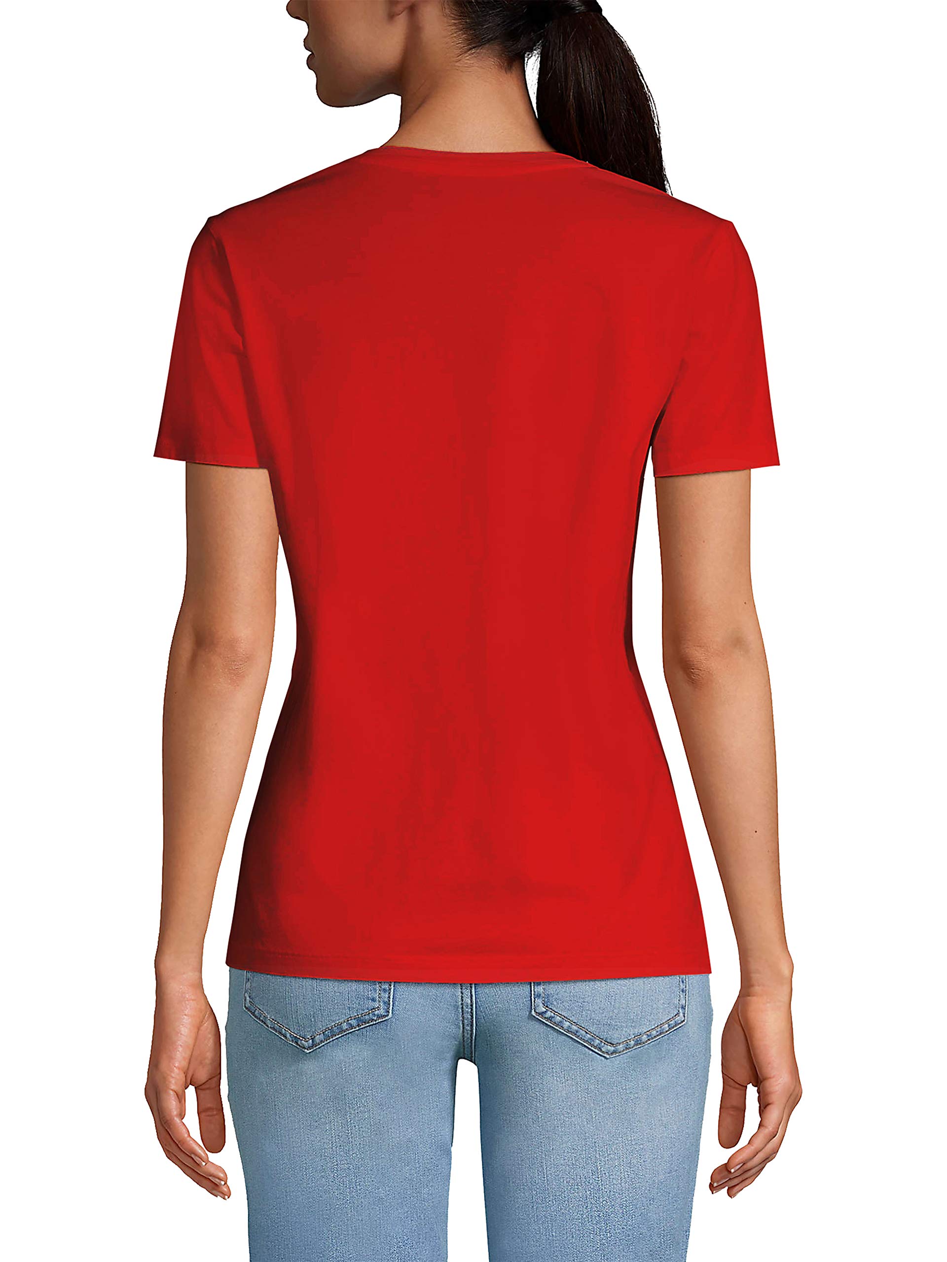 Ma Croix Women's V-Neck T-Shirts - Premium Soft Cotton Tee for Casual, Gym, Yoga & Training | Lightweight Activewear for Workouts & Everyday Wear