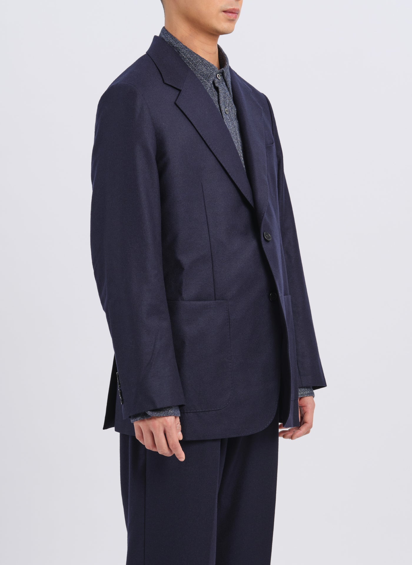 Premium Marzotto Extrafine Wool Men's Suit Blazer - Tailored Fit Business & Formal Wear for Office, Weddings & Special Occasions