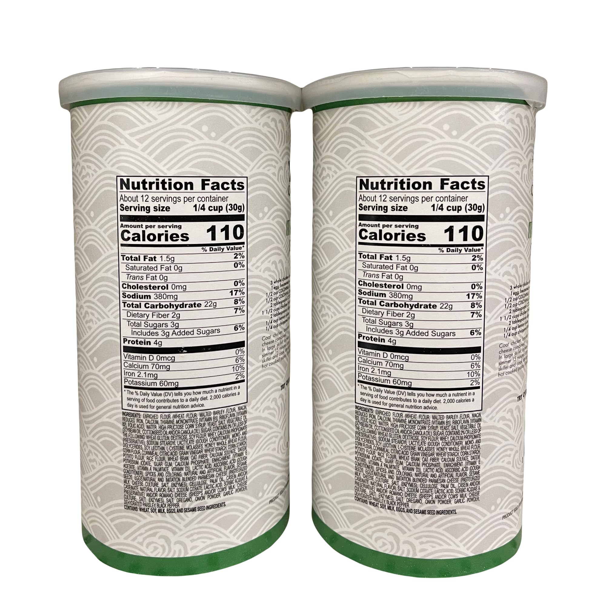 Italian Style Flavored Bread Crumbs by Colonna - 13 oz (Pack of 2) | Perfect for Breaded Chicken, Meatballs & Pasta Topping