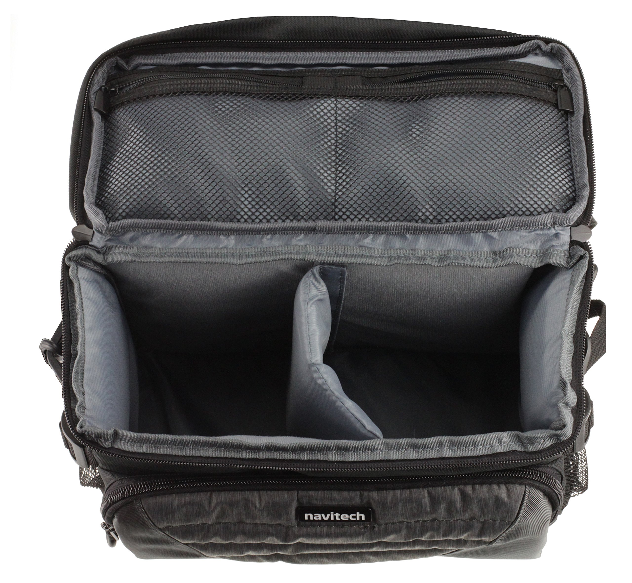 Navitech Grey Water-Resistant Drone Case Cover for Parrot Swing - Perfect for Outdoor Adventures & Travel Protection