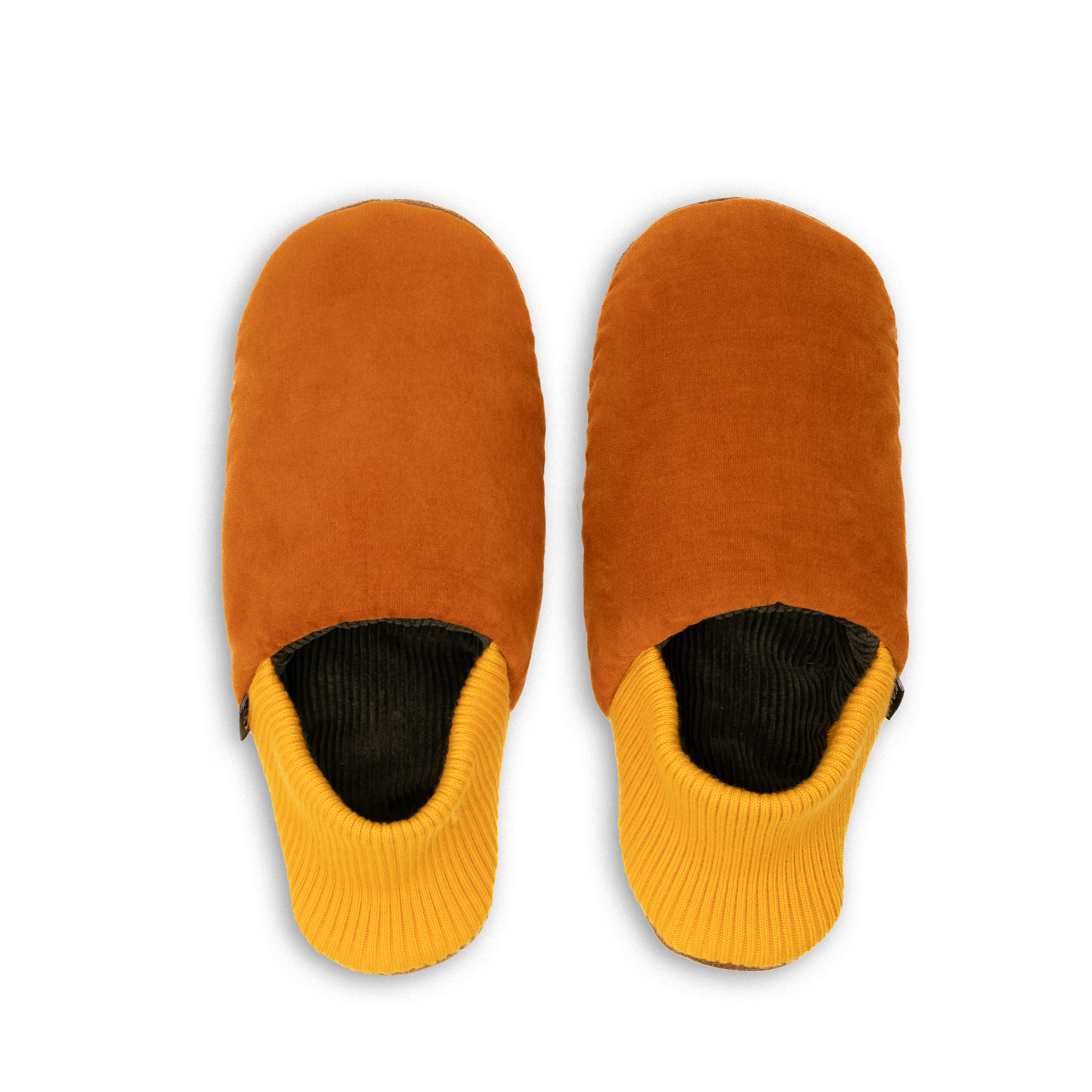 Velvet House Slippers with Corduroy Lining - Cozy Indoor Shoes for Women & Men - Perfect for Home, Lounge, and Winter Comfort