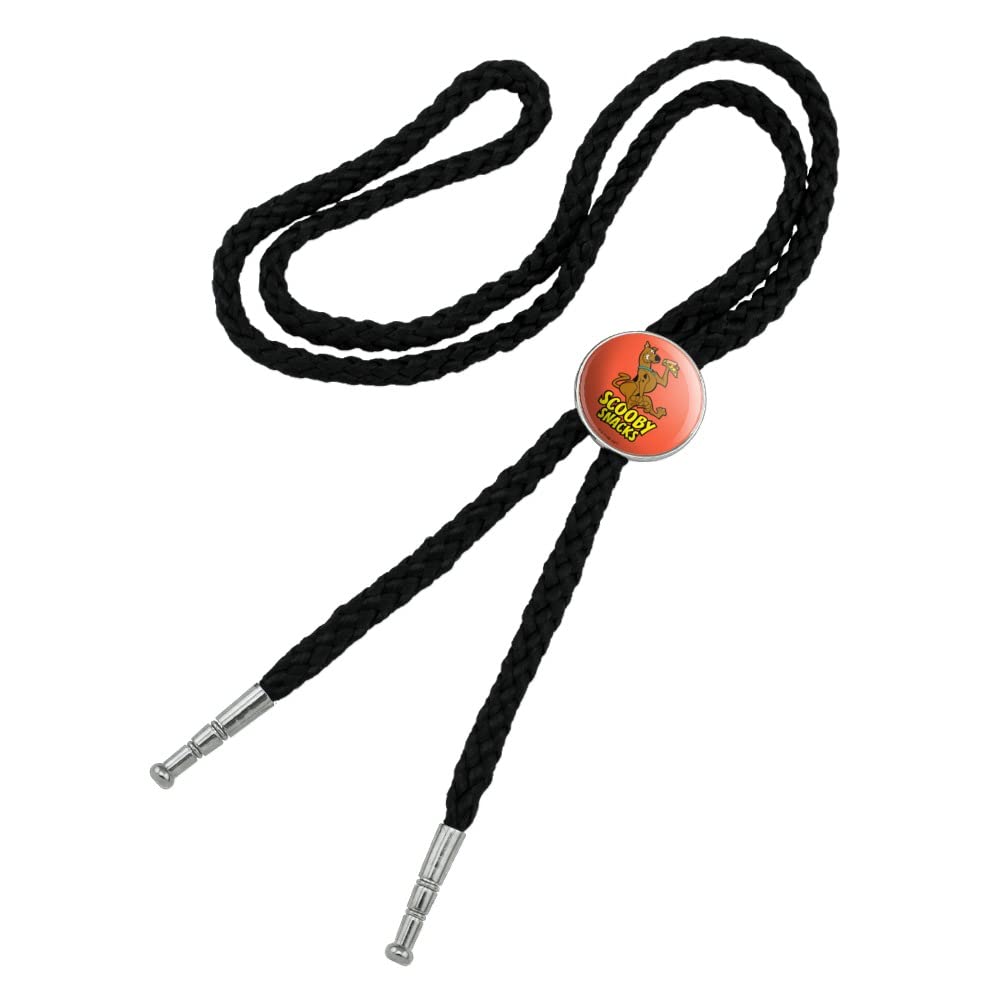 Vintage Scooby Snacks Western Cowboy Bolo Tie - Southwest Style Necktie for Men | Perfect for Rodeo, Country Music Festivals & Western Themed Parties