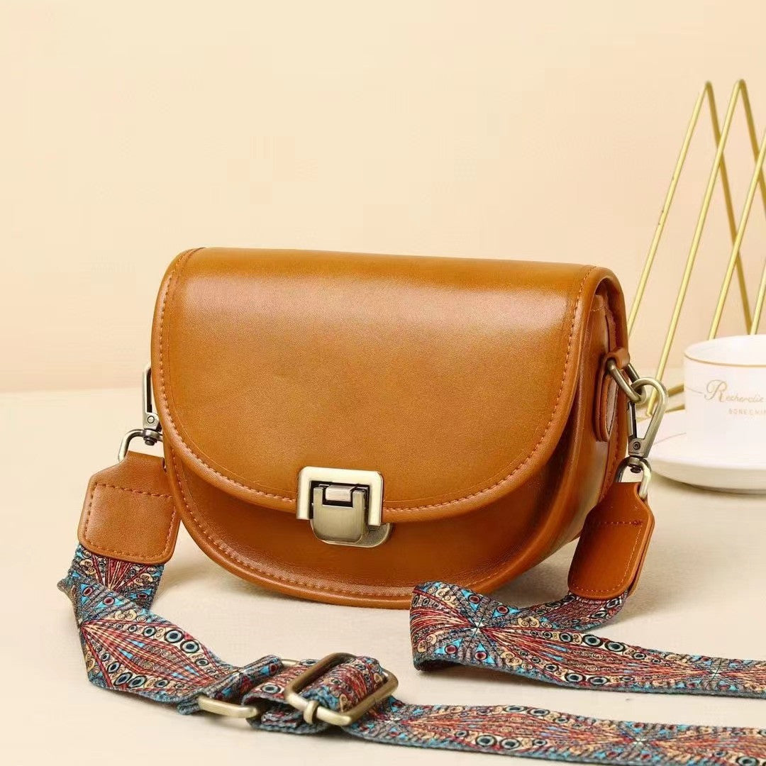 Elegant Flap Saddle Bag for Women - Stylish Crossbody Purse with Adjustable Strap | Perfect for Work, Travel & Everyday Use