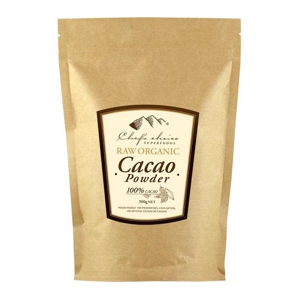 Organic Cacao Powder for Baking & Cooking - Premium Unsweetened Cocoa Powder for Hot Chocolate, Desserts, Smoothies & Healthy Recipes - Chefs Choice 100% Pure Natural Cocoa