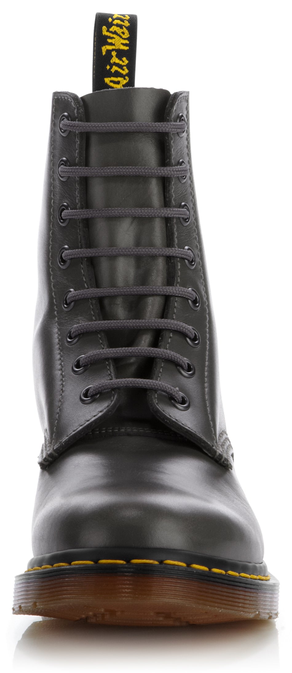 Dr. Martens 1460 Pascal Gray Buttero Boots - Unisex Classic 8-Eye Lace-Up Leather Boots for Men & Women | Perfect for Casual Wear, Work & Outdoor Adventures