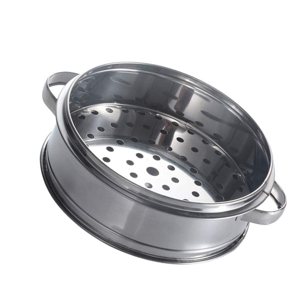 Stainless Steel Steamer Basket for Cooking, Steaming Buns & Vegetables - Perfect for Dumplings, Dim Sum & Healthy Meals