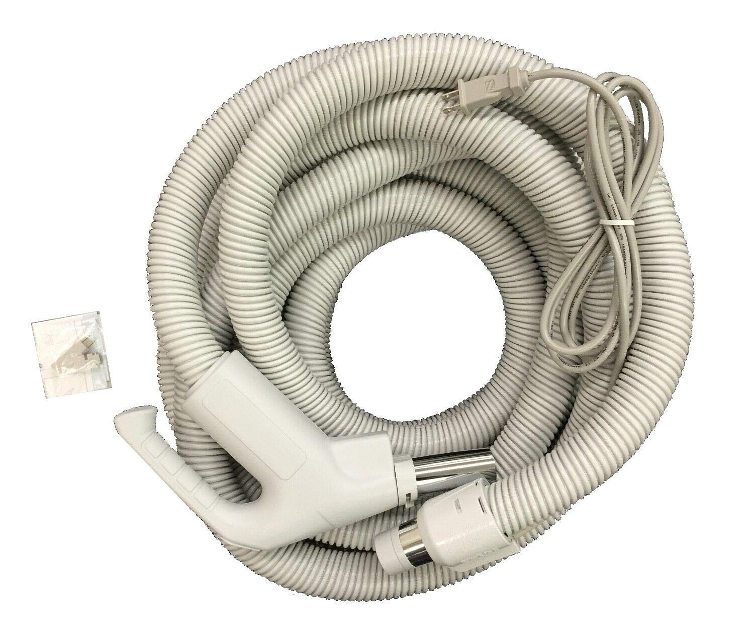 35 Foot Electric Hose Assembly with Pigtail or Direct Plug for Electrolux Central Vacuum - Durable & Flexible Cleaning Accessory for Whole House Vacuum Systems