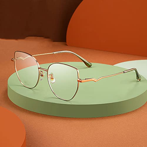 Anti-Blue Light Computer Glasses HD 1.56 Resin Lens +2.00 Reading Glasses for Women & Men - Anti-Fatigue Pink Readers for Office Work, Gaming & Screen Time