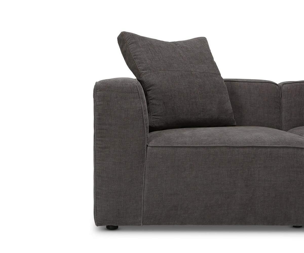 Keltan 6-Piece Modular Sectional Sofa Set - Modern L-Shaped Couch with Reversible Chaise for Living Room, Lounge & Home Theater