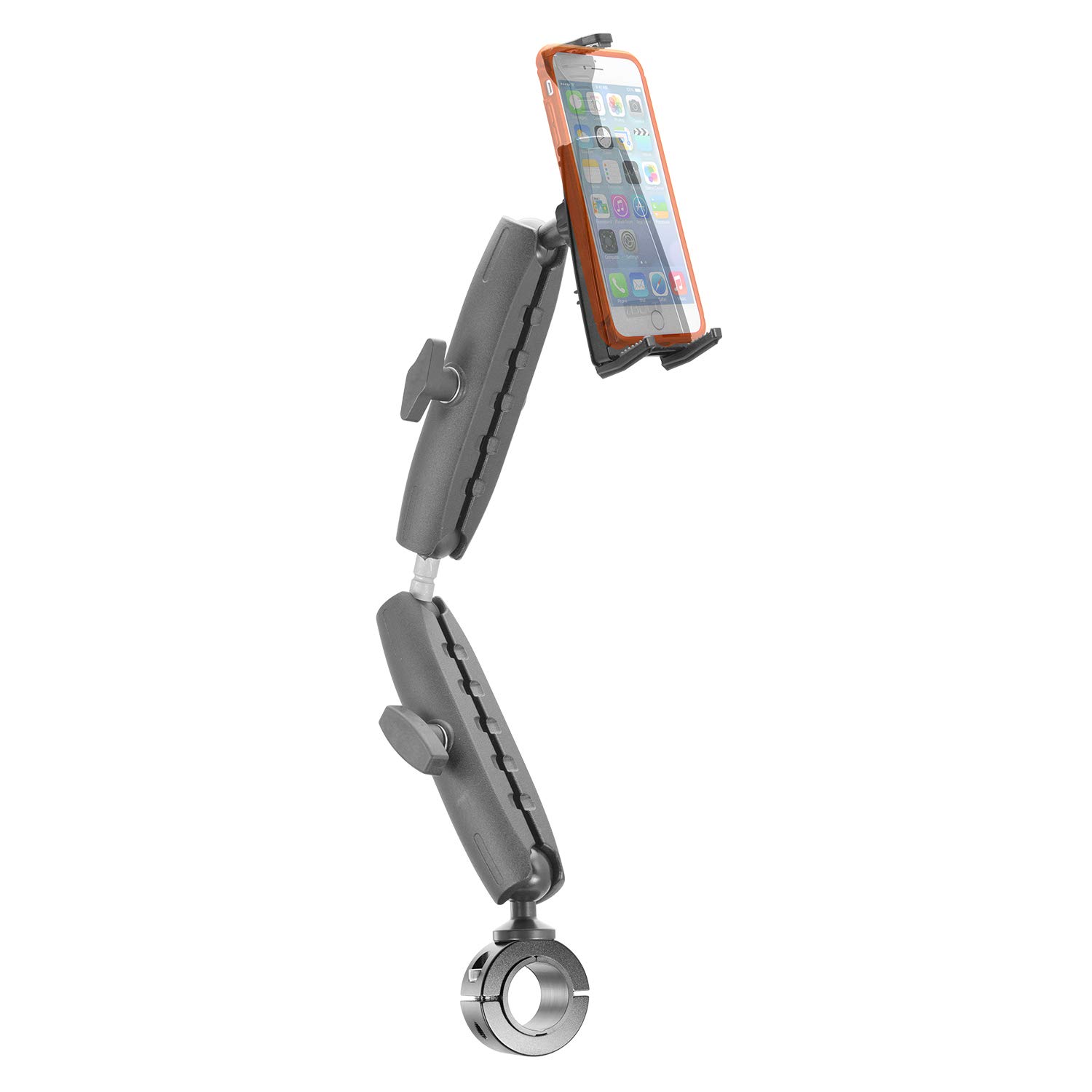 iBOLT sPro2 Universal Adjustable Mount Holder for Wheelchairs & Exercise Equipment - Compatible with 4.7