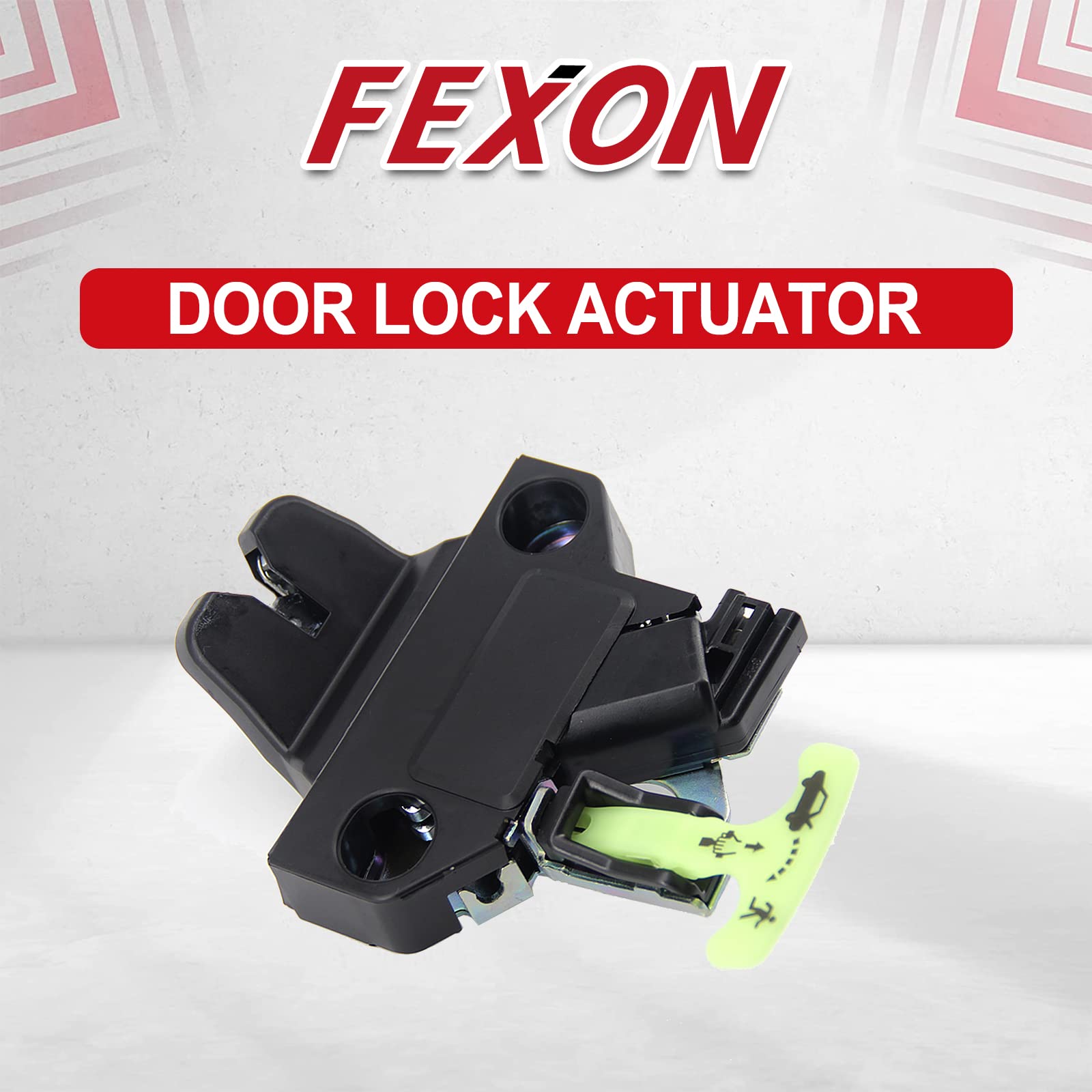 Replacement Trunk Latch Door Lock Actuator Assembly for 2009-2013 Toyota Corolla - Compatible with Part #64600-02040 - Durable Luggage Compartment Lock Repair Solution for Smooth Trunk Access