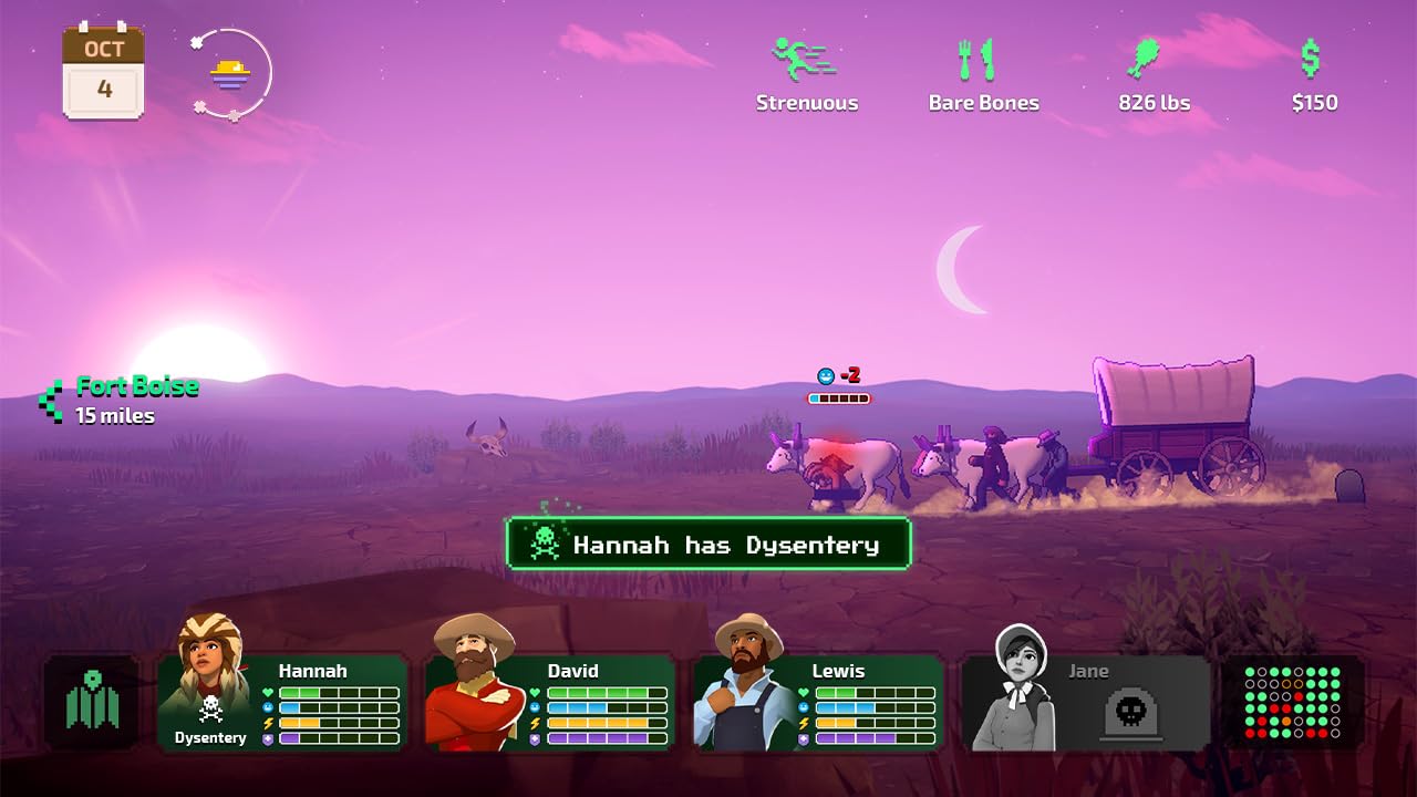 The Oregon Trail PS5 Game - Classic Adventure & Survival Simulation for PlayStation 5 - Perfect for Family Game Night & History Enthusiasts