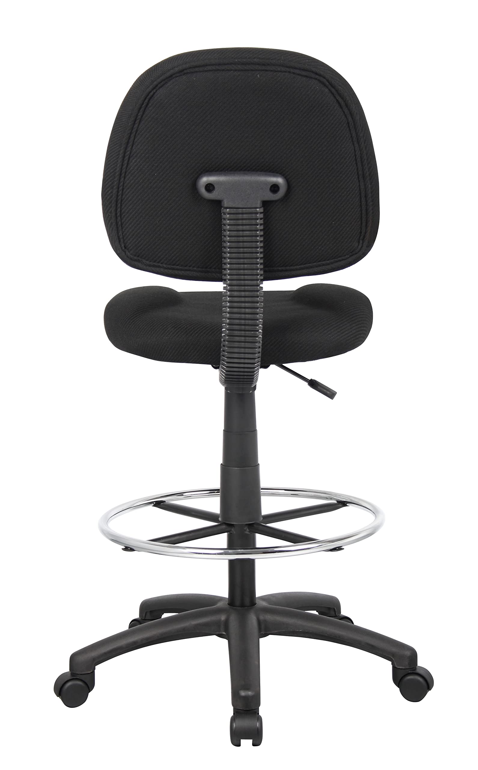Ergonomic Drafting Chair Without Arms - Black Adjustable Office Chair for Architects, Designers & Artists - Perfect for Home Office, Studio & Workspace