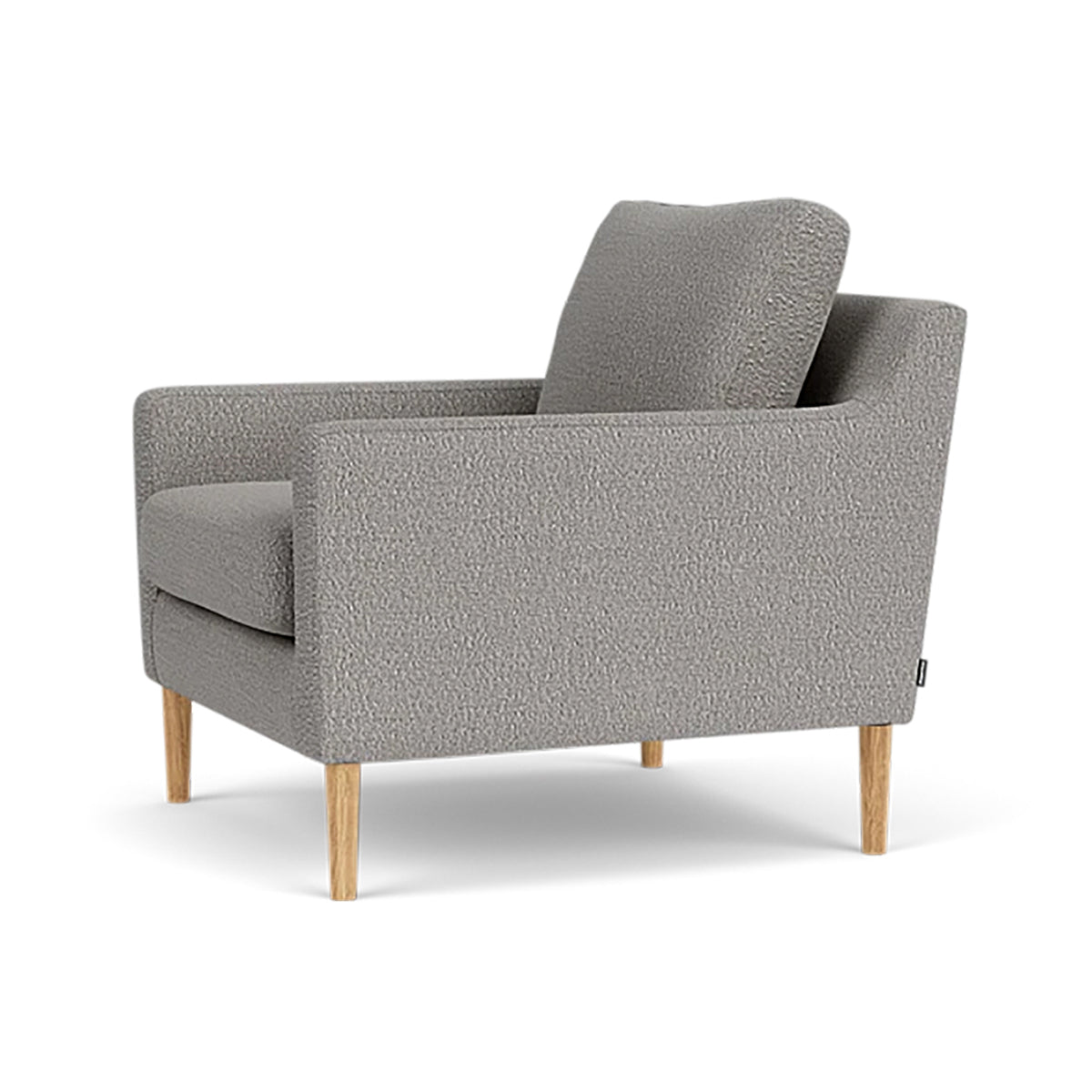 Astha Boucle Armchair - Modern Velvet Accent Chair for Living Room, Bedroom & Office - Soft Upholstered Lounge Chair with Solid Wood Legs - Stylish Home Decor for Cozy Reading Nook & Relaxation