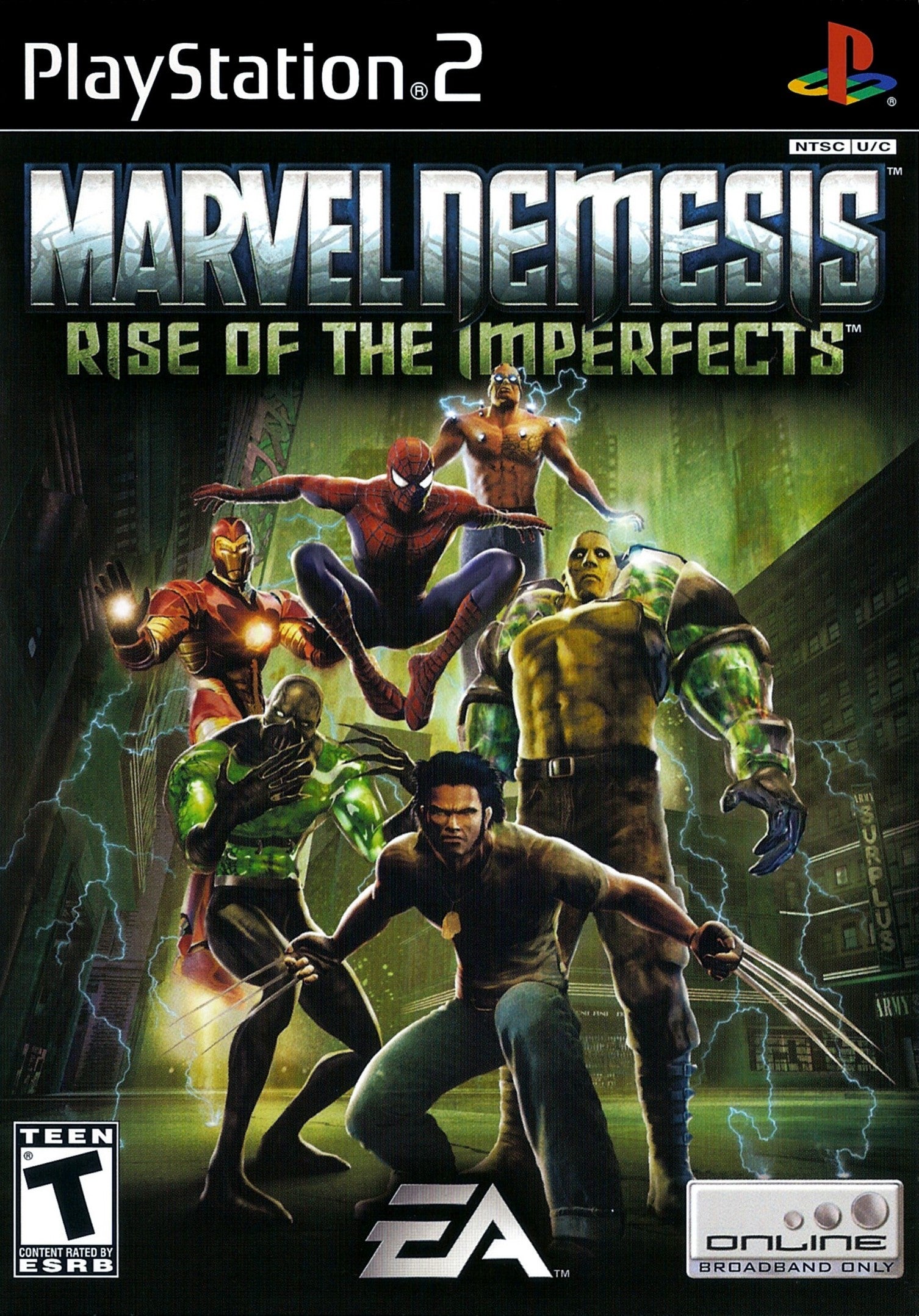 Marvel Nemesis: Rise of the Imperfects - Action-Packed Superhero Fighting Game for PS2, Xbox & Nintendo | Perfect for Marvel Fans & Competitive Gamers | Battle Your Friends or Play Solo Adventure Mode