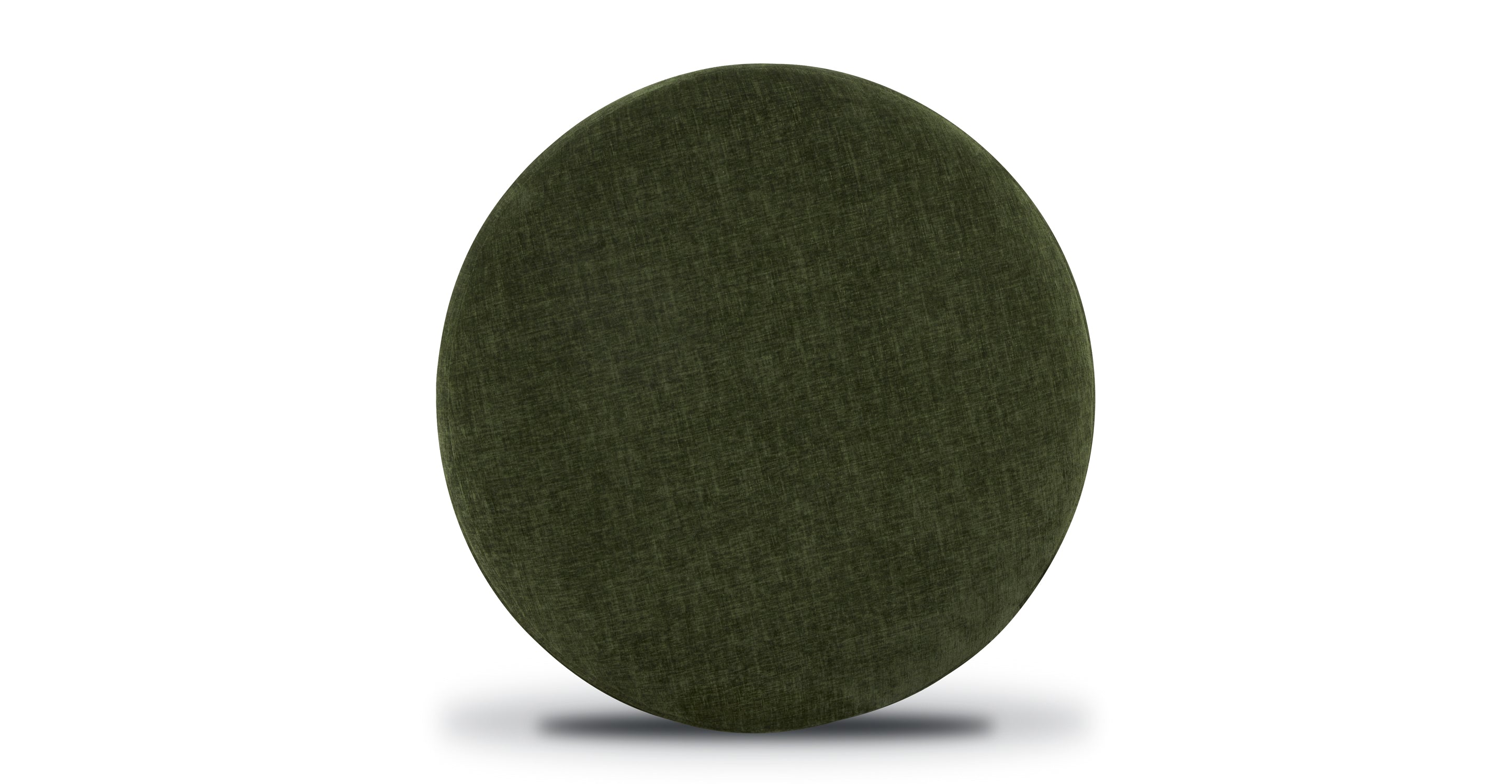 Circa Ottoman - Modern Round Storage Ottoman with Tufted Upholstery, Perfect for Living Room, Bedroom, or Nursery as Footrest, Seating & Storage Bench
